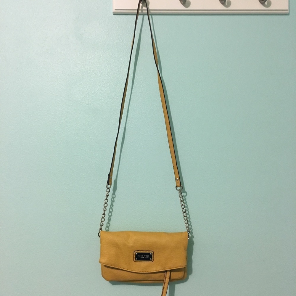 Nine West Side Bag (mini and yellow)